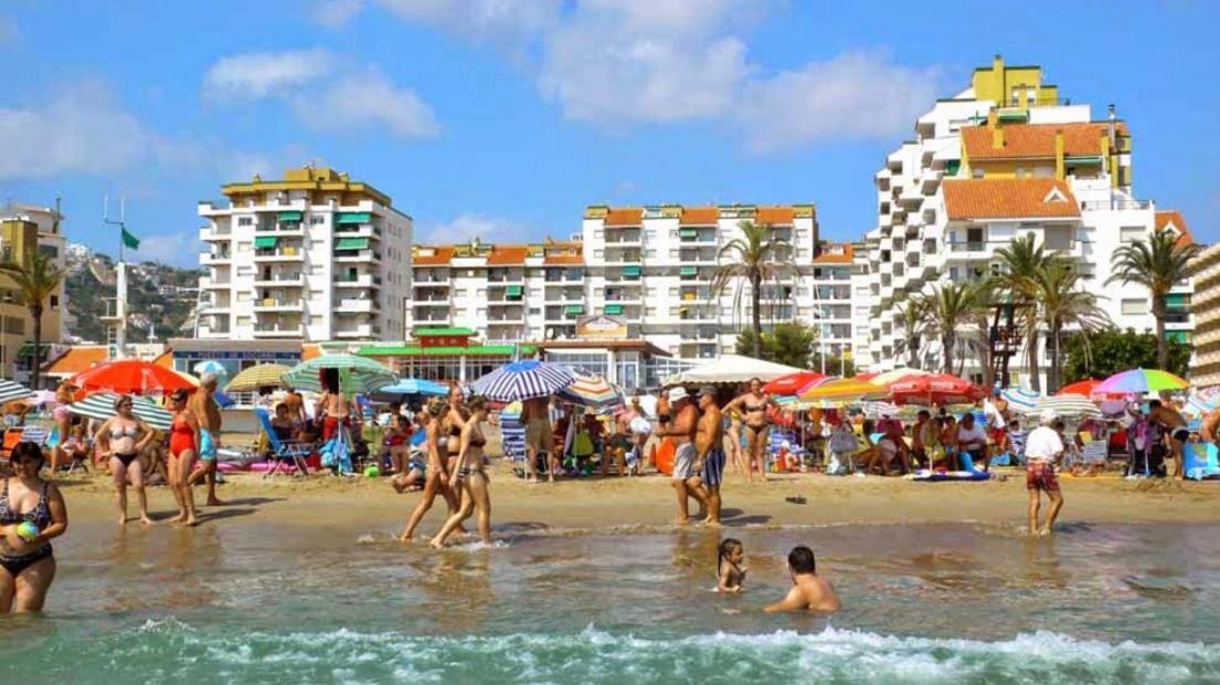 Peniscola Playa Primera Linea ,Parquing Incluido Eksteriør billede